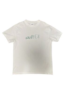 Mens Soulland Pencil Graphic Crewneck 100% Cotton Tee